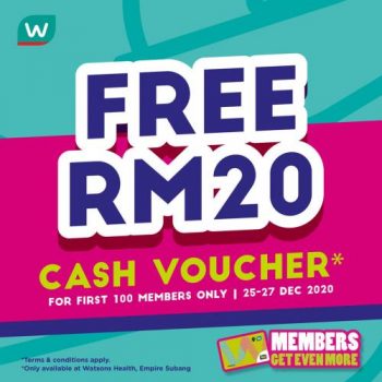 Watsons-Opening-Promotion-at-Empire-Subang-1-350x350 - Beauty & Health Health Supplements Personal Care Promotions & Freebies Selangor 