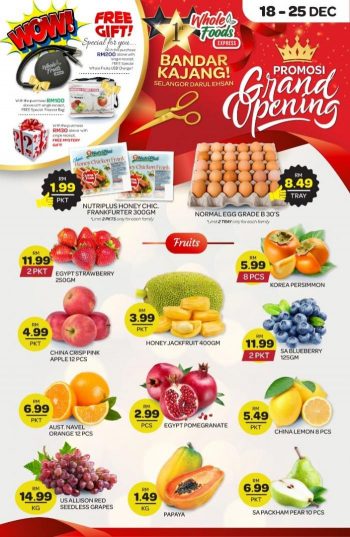Whole-Fruits-Market-Opening-Promotion-at-Bandar-Kajang-350x537 - Promotions & Freebies Selangor Supermarket & Hypermarket 