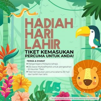 Zoo-Negara-Free-Entrance-Birthday-Gifts-Promo-350x350 - Others Promotions & Freebies Selangor 