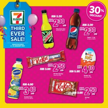 7-Eleven-Third-Ever-Sale-Promotion-2-350x350 - Johor Kedah Kelantan Kuala Lumpur Melaka Negeri Sembilan Pahang Penang Perak Perlis Promotions & Freebies Putrajaya Selangor Supermarket & Hypermarket Terengganu 