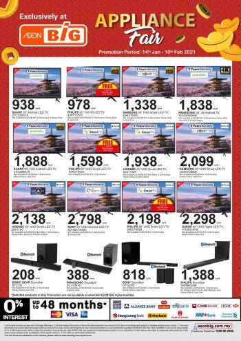 AEON-BiG-CNY-Electrical-Appliances-Promotion-5-350x495 - Electronics & Computers Home Appliances Johor Kedah Kelantan Kitchen Appliances Kuala Lumpur Melaka Negeri Sembilan Pahang Penang Perak Perlis Promotions & Freebies Putrajaya Sabah Sarawak Selangor Supermarket & Hypermarket Terengganu 