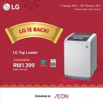 AEON-LG-Chinese-New-Year-Promotion-2-350x350 - Electronics & Computers Home Appliances Johor Kuala Lumpur Pahang Perak Promotions & Freebies Selangor Supermarket & Hypermarket 
