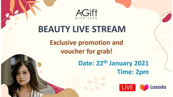 AGift-With-Care-Beauty-Live-Stream-on-Lazada-350x196 - Beauty & Health Events & Fairs Johor Kedah Kelantan Kuala Lumpur Melaka Negeri Sembilan Online Store Pahang Penang Perak Perlis Personal Care Putrajaya Sabah Sarawak Selangor Skincare Terengganu 