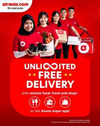 AirAsia-Unlimited-Free-Delivery-Promo-350x438 - Johor Kedah Kelantan Kuala Lumpur Melaka Negeri Sembilan Online Store Others Pahang Penang Perak Perlis Promotions & Freebies Putrajaya Sabah Sarawak Selangor Terengganu 