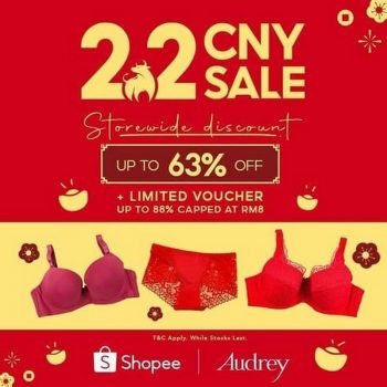 Audrey-2.2-CNY-Sale-on-Shopee-350x350 - Fashion Lifestyle & Department Store Johor Kedah Kelantan Kuala Lumpur Lingerie Malaysia Sales Melaka Negeri Sembilan Online Store Pahang Penang Perak Perlis Putrajaya Sabah Sarawak Selangor Terengganu Underwear 