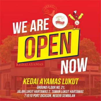 Ayamas-New-Opening-Special-Deals-at-Lukut-350x350 - Beverages Food , Restaurant & Pub Negeri Sembilan Promotions & Freebies 