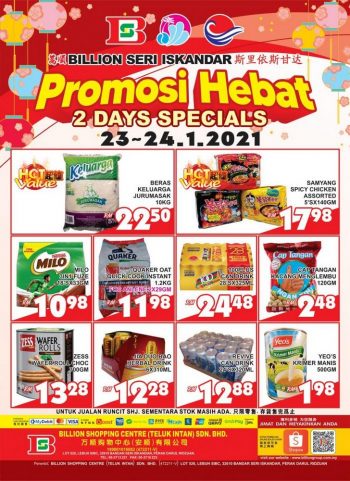 BILLION-Weekend-Promotion-at-Seri-Iskandar-350x481 - Perak Promotions & Freebies Supermarket & Hypermarket 