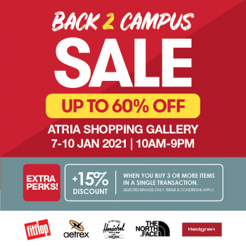 Back-2-Campus-Sale-at-Atria-Shopping-Gallery-350x350 - Malaysia Sales Others Selangor 