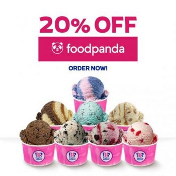 Baskin-Robbins-20-OFF-Promotion-on-FoodPanda-350x350 - Beverages Food , Restaurant & Pub Ice Cream Johor Kedah Kelantan Kuala Lumpur Melaka Negeri Sembilan Online Store Pahang Penang Perak Perlis Promotions & Freebies Putrajaya Sabah Sarawak Selangor Terengganu 