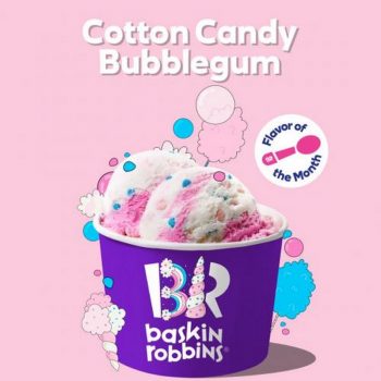 Baskin-Robbins-Cotton-Candy-Bubblegum-Flavor-Promo-350x350 - Beverages Food , Restaurant & Pub Ice Cream Johor Kedah Kelantan Kuala Lumpur Melaka Negeri Sembilan Pahang Penang Perak Perlis Promotions & Freebies Putrajaya Sabah Sarawak Selangor Terengganu 