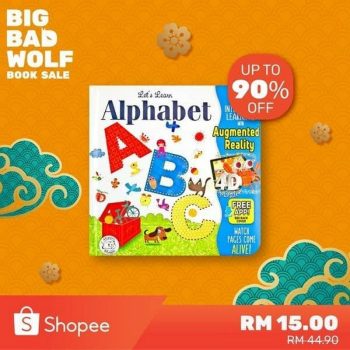 Big-Bad-Wolf-Books-90-of-Sale-on-Shopee-350x350 - Books & Magazines Johor Kedah Kelantan Kuala Lumpur Melaka Negeri Sembilan Online Store Pahang Penang Perak Perlis Putrajaya Sabah Sarawak Selangor Stationery Terengganu Warehouse Sale & Clearance in Malaysia 