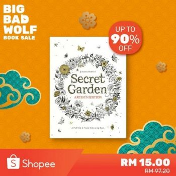 Big-Bad-Wolf-Books-90-off-Sale-on-Shopee-350x350 - Books & Magazines Johor Kedah Kelantan Kuala Lumpur Melaka Negeri Sembilan Online Store Pahang Penang Perak Perlis Putrajaya Sabah Sarawak Selangor Stationery Terengganu Warehouse Sale & Clearance in Malaysia 