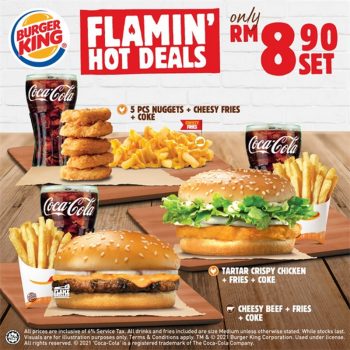 Burger-King-Flamin-Hot-Deals-350x350 - Beverages Burger Food , Restaurant & Pub Johor Kedah Kelantan Kuala Lumpur Melaka Negeri Sembilan Pahang Penang Perak Perlis Promotions & Freebies Putrajaya Sabah Sarawak Selangor Terengganu 