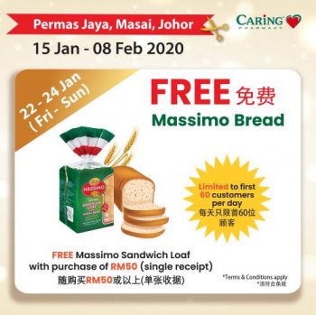 Caring-Pharmacy-Opening-Promotion-at-Permas-Jaya-Masai-2-350x349 - Beauty & Health Health Supplements Johor Personal Care Promotions & Freebies 