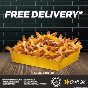 Carls-Jr-Free-Delivery-Promotion-on-GrabFood-350x350 - Beverages Burger Food , Restaurant & Pub Johor Kedah Kelantan Kuala Lumpur Melaka Negeri Sembilan Pahang Penang Perak Perlis Promotions & Freebies Putrajaya Sabah Sarawak Selangor Terengganu 