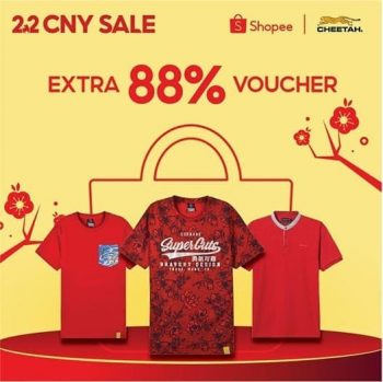 Cheetah-CNY-Sale-on-Shopee-350x349 - Apparels Fashion Accessories Fashion Lifestyle & Department Store Johor Kedah Kelantan Kuala Lumpur Malaysia Sales Melaka Negeri Sembilan Online Store Pahang Penang Perak Perlis Putrajaya Sabah Sarawak Selangor Terengganu 