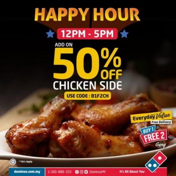 Dominos-Pizza-Happy-Hour-Promotion-350x350 - Beverages Food , Restaurant & Pub Johor Kedah Kelantan Kuala Lumpur Melaka Negeri Sembilan Online Store Pahang Penang Perak Perlis Pizza Promotions & Freebies Putrajaya Sabah Sarawak Selangor Terengganu 