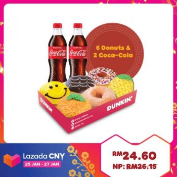 Dunkin-Donuts-Chinese-New-Year-Promotion-on-Lazada-1-350x350 - Beverages Food , Restaurant & Pub Johor Kedah Kelantan Kuala Lumpur Melaka Negeri Sembilan Online Store Pahang Penang Perak Perlis Promotions & Freebies Putrajaya Sabah Sarawak Selangor Terengganu 