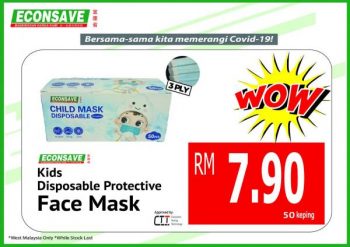 Econsave-Disposable-Face-Mask-Promo-1-1-350x247 - Johor Kedah Kelantan Kuala Lumpur Melaka Negeri Sembilan Pahang Penang Perak Perlis Promotions & Freebies Putrajaya Selangor Supermarket & Hypermarket Terengganu 