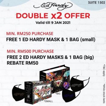 Ed-Hardy-Special-Sale-Double-x2-Offer-at-Johor-Premium-Outlets-350x350 - Apparels Fashion Accessories Fashion Lifestyle & Department Store Johor Malaysia Sales 