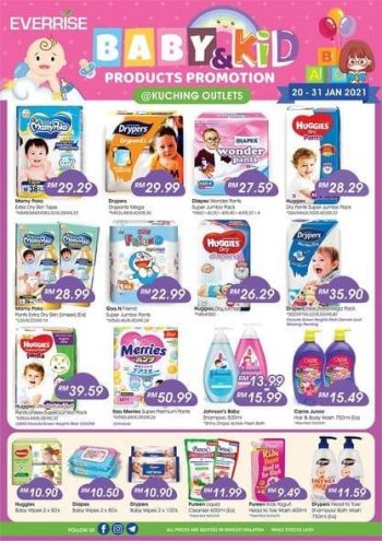 Everrise-Baby-Kid-Promo-350x495 - Promotions & Freebies Sarawak Supermarket & Hypermarket 