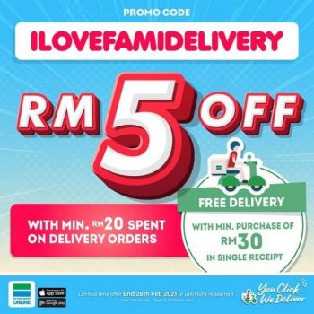 FamilyMart-Free-Delivery-Promo-350x350 - Johor Kedah Kelantan Kuala Lumpur Melaka Negeri Sembilan Online Store Pahang Penang Perak Perlis Promotions & Freebies Putrajaya Sabah Sarawak Selangor Supermarket & Hypermarket Terengganu 