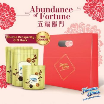 Famous-Amos-CNY-Double-Prosperity-Gift-Pack-Promo-350x350 - Beverages Food , Restaurant & Pub Johor Kedah Kelantan Kuala Lumpur Melaka Negeri Sembilan Pahang Penang Perak Perlis Promotions & Freebies Putrajaya Sabah Sarawak Selangor Terengganu 