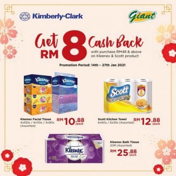 Giant-Kleenex-Scott-CNY-Promotion-350x350 - Johor Kedah Kelantan Kuala Lumpur Melaka Negeri Sembilan Pahang Penang Perak Perlis Promotions & Freebies Putrajaya Sabah Sarawak Selangor Supermarket & Hypermarket Terengganu 