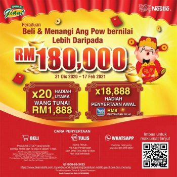 Giant-Nestle-Chinese-New-Year-Contest-350x350 - Events & Fairs Johor Kedah Kelantan Kuala Lumpur Melaka Negeri Sembilan Pahang Penang Perak Perlis Putrajaya Sabah Sarawak Selangor Supermarket & Hypermarket Terengganu 