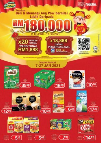 Giant-Nestle-Chinese-New-Year-Promotion-350x496 - Johor Kedah Kelantan Kuala Lumpur Melaka Negeri Sembilan Pahang Penang Perak Perlis Promotions & Freebies Putrajaya Sabah Sarawak Selangor Supermarket & Hypermarket Terengganu 