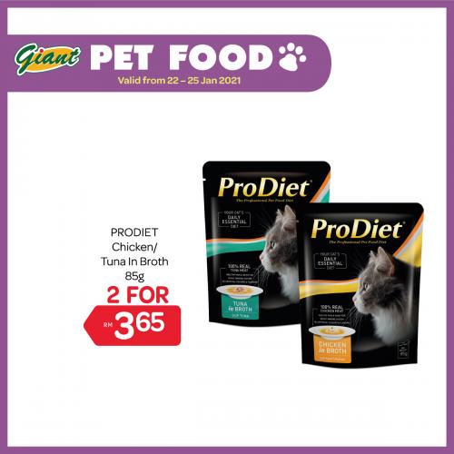 2225 Jan 2021 Giant Pet Food Promotion