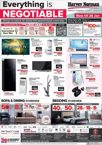 Harvey-Norman-Everything-is-Negotiable-Sale-350x496 - Electronics & Computers Furniture Home & Garden & Tools Home Appliances Home Decor Johor Kedah Kelantan Kitchen Appliances Kuala Lumpur Malaysia Sales Melaka Negeri Sembilan Pahang Penang Perak Perlis Putrajaya Sabah Sarawak Selangor Terengganu 