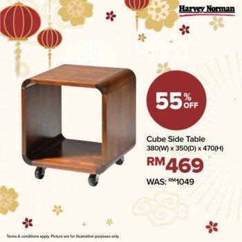 Harvey-Norman-Online-Bedside-Table-CNY-Promotion-10-350x350 - Furniture Home & Garden & Tools Home Decor Johor Kedah Kelantan Kuala Lumpur Melaka Negeri Sembilan Online Store Pahang Penang Perak Perlis Promotions & Freebies Putrajaya Sabah Sarawak Selangor Terengganu 