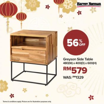 Harvey-Norman-Online-Bedside-Table-CNY-Promotion-8-350x350 - Furniture Home & Garden & Tools Home Decor Johor Kedah Kelantan Kuala Lumpur Melaka Negeri Sembilan Online Store Pahang Penang Perak Perlis Promotions & Freebies Putrajaya Sabah Sarawak Selangor Terengganu 