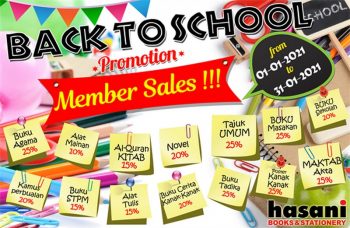Hasani-Book-Stationery-Back-To-School-Promotion-350x228 - Books & Magazines Kuala Lumpur Promotions & Freebies Selangor Stationery 
