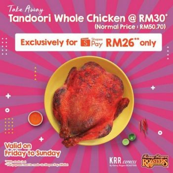 Kenny-Rogers-Roasters-Take-Away-Promo-with-ShopeePay-350x350 - Beverages Food , Restaurant & Pub Johor Kedah Kelantan Kuala Lumpur Melaka Negeri Sembilan Pahang Penang Perak Perlis Promotions & Freebies Putrajaya Sabah Sarawak Selangor Terengganu 