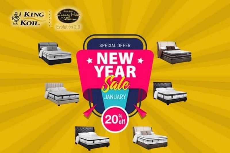 16 Jan 2021 Onward King Koil New Year Sale