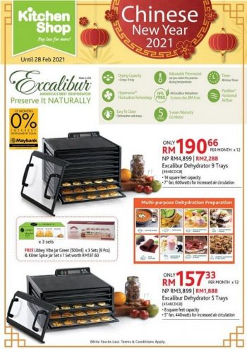 Kitchen-Shop-CNY-Promo-350x494 - Electronics & Computers Home & Garden & Tools Home Appliances Johor Kitchen Appliances Kitchenware Kuala Lumpur Penang Promotions & Freebies Selangor 
