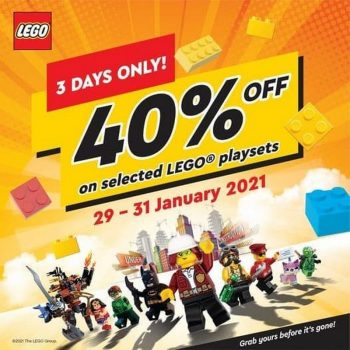 LEGO-40-off-Promo-350x350 - Baby & Kids & Toys Johor Kedah Kelantan Kuala Lumpur Melaka Negeri Sembilan Pahang Penang Perak Perlis Promotions & Freebies Putrajaya Sabah Sarawak Selangor Terengganu Toys 