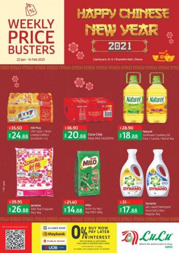 LuLu-Hypermarket-Chinese-New-Year-Promotion-350x496 - Kuala Lumpur Promotions & Freebies Selangor Supermarket & Hypermarket 