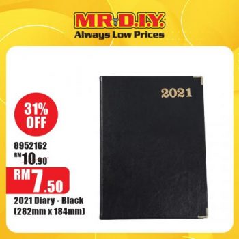 MR-DIY-2021-Diary-Collections-Promotion-5-350x350 - Home & Garden & Tools Johor Kedah Kelantan Kuala Lumpur Melaka Negeri Sembilan Pahang Penang Perak Perlis Promotions & Freebies Putrajaya Sabah Safety Tools & DIY Tools Sarawak Selangor Terengganu