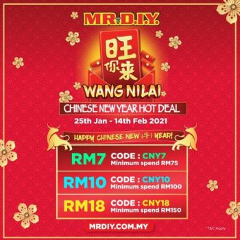 MR-DIY-Online-Chinese-New-Year-Promotion-350x350 - Home & Garden & Tools Johor Kedah Kelantan Kuala Lumpur Melaka Negeri Sembilan Others Pahang Penang Perak Perlis Promotions & Freebies Putrajaya Sabah Safety Tools & DIY Tools Sarawak Selangor Terengganu 