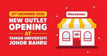 Marrybrown-Opening-Promotion-at-Taman-Universiti-Johor-Bahru-350x183 - Beverages Food , Restaurant & Pub Johor Promotions & Freebies 