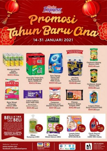 Maslee-Chinese-New-Year-Promotion-350x494 - Johor Promotions & Freebies Supermarket & Hypermarket 