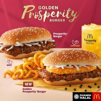 McDonalds-Golden-Prosperity-Burger-Promo-350x350 - Beverages Food , Restaurant & Pub Johor Kedah Kelantan Kuala Lumpur Melaka Negeri Sembilan Pahang Penang Perak Perlis Promotions & Freebies Putrajaya Sabah Sarawak Selangor Terengganu 