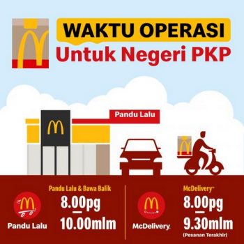 McDonalds-MCO-Opening-Hours-1-350x350 - Beverages Events & Fairs Food , Restaurant & Pub Johor Kedah Kelantan Kuala Lumpur Melaka Negeri Sembilan Pahang Penang Perak Perlis Putrajaya Sabah Sarawak Selangor Terengganu 