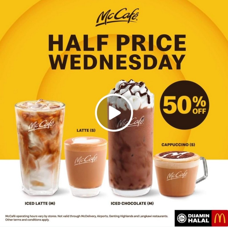27 Jan 2021 Mcdonald S Mccafe Wensday Promo Everydayonsales Com