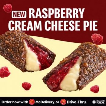 McDonalds-Raspberry-Cream-Cheese-Pie-Promo-350x350 - Beverages Food , Restaurant & Pub Johor Kedah Kelantan Kuala Lumpur Melaka Negeri Sembilan Pahang Penang Perak Perlis Promotions & Freebies Putrajaya Sabah Sarawak Selangor Terengganu 