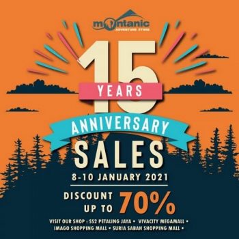 Montanic-Anniversary-Sale-at-Suria-Sabah-Shopping-Mall-350x350 - Malaysia Sales Others Sabah 