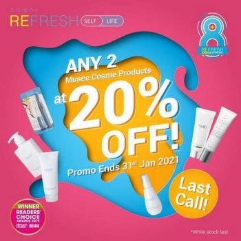 Musee-Platinum-20-off-Promo-350x350 - Beauty & Health Johor Kedah Kelantan Kuala Lumpur Melaka Negeri Sembilan Pahang Penang Perak Perlis Personal Care Promotions & Freebies Putrajaya Sabah Sarawak Selangor Skincare Terengganu 